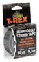 T-Rex 241330 Duct Tape; 10 yd L; 1 in W; Polyethylene-Coated Cloth Backing;