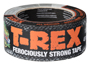 T-Rex 241309 Duct Tape; 12 yd L; 1.88 in W; Cloth Backing; Gunmetal Gray