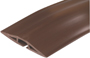 Legrand Wiremold CDB-5 Cord Protector; 5 ft L; 2-1/2 in W; Rubber; Brown