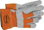 Boss 2393 Driver Gloves, Large, Orange/Gray, Unlined Lining
