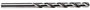 IRWIN 81133 Jobber Drill Bit, 0.113 in Dia, 2-5/8 in OAL, Spiral Flute,