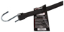 ProSource FH64090 Tie-Down, 3/4 in W, 45 in L, EPDM Rubber, S-Hook End