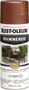 RUST-OLEUM STOPS RUST 210849 Spray Paint, Hammered, Copper, 12 oz, Aerosol