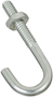 National Hardware 2195BC Series N232-868 J-Bolt, 3/16 in Thread, 0.96 in L