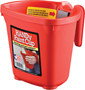 HANDy BER-1500-CT Handy Paint Cup; 1 pt Capacity; Plastic; Red