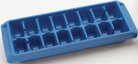 CHEF CRAFT 21846 Ice Cube Tray; 16-Compartment; Assorted; Dishwasher Safe: