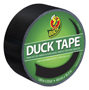 Duck 1265013 Duct Tape; 20 yd L; 1.88 in W; Vinyl Backing; Black