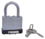 ProSource HD00034-3L Padlock, Keyed Alike Key, Standard Shackle, 1/4 (6.3)