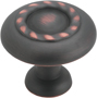 Amerock BP1585ORB Cabinet Knob, 1-1/16 in Projection, Zinc, Oil-Rubbed