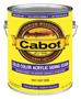 Cabot 800 Series 140.0000807.007 Solid Color Siding Stain; Natural Flat;