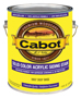 Cabot 800 Series 140.0000807.007 Solid Color Siding Stain, Natural Flat,