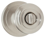 Kwikset Signature Series 730CN 15 CP Privacy Door Knob, 1-3/8 to 1-3/4 in