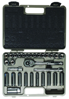 Crescent Pro Series CTK30SET Mixed Length Socket Set, Chrome Vanadium Steel,