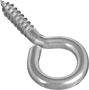 National Hardware 2016BC Series N220-442 Screw Eye, #0, 1-1/4 in L Thread,