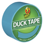 Duck 1265020 Duct Tape, 20 yd L, 1.88 in W, Vinyl Backing, Aqua