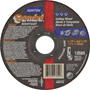 NORTON 66252823602 Cut-Off Wheel, 36-Grit, Coarse, Aluminum Oxide, 4-1/2 in