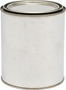 Valspar 27318 Empty Paint Can, 1 qt Capacity, Metal, Silver