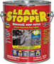 Gardner LEAK STOPPER Series 0311-GA Roof Patch, Black, Liquid, 1 gal