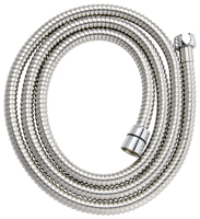 Plumb Pak PP825-43 Shower Hose, 72 in L Hose, Stainless Steel, Polished