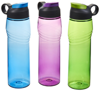 Arrow Plastic 76206 Sports Water Bottle; 26 oz Capacity