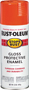 RUST-OLEUM STOPS RUST 214084 Protective Enamel Spray Paint, Gloss, Orange,