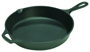 Lodge L10SK3 Pre-Seasoned Skillet, 12 in Dia, Iron, Black