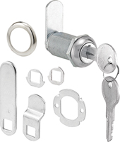 Defender Security U 9950KA Drawer and Cabinet Lock, Keyed Lock, Stainless