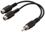 Zenith AY1003RCAMF RCAM to RCA-Y Cable; 3 in L; 1-Connector A; Male;