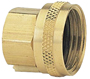 Gilmour 805574-1001 Hose Adapter, 1/2 x 3/4 in FNPT x FNH, Brass