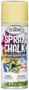 TESTORS 307591 Spray Chalk, Flat, Matte, Yellow, 6 oz, Aerosol Can