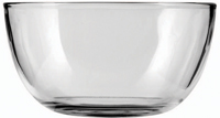 Oneida 86488A Serving Bowl; Glass; Clear; For: Dishwasher