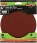 Gator 3011 Sanding Disc; 6 in Dia; 100 Grit; Medium; Aluminum Oxide