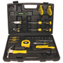 STANLEY 94-248 Homeowner's Tool Kit, Steel, Nickel Chrome, 65-Piece