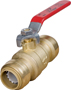 SharkBite 22185-0000LF Ball Valve; 3/4 x 3/4 in Connection; Push-Fit x