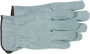 Boss 4065L Driver Gloves, Large, Split Leather, Gray, Unlined Lining