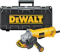 DeWALT DWE402K/D28402K Angle Grinder Kit, 5/8-11 UNC Spindle, 4-1/2 in Dia