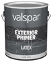 Valspar Professional 11298 Series 045.0011298.007 Exterior Primer; White; 1