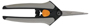 FISKARS 399240-1003 Micro-Tip Pruning, 6 in OAL, Stainless Steel Blade