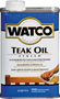 WATCO A67141 Teak Oil Finish; Liquid; 1 qt; Can