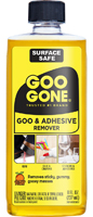 Goo Gone 2087 Goo and Adhesive Remover, 8 oz Bottle, Liquid, Citrus, Yellow