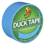 Duck 1311000 Duct Tape; 20 yd L; 1.88 in W; Vinyl Backing; Electric Blue