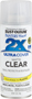 RUST-OLEUM PAINTER'S Touch 249087 Clear Spray Paint, Matte, Clear, 12 oz,