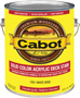 Cabot 140.0001801.007 Deck Stain, Solid, White Base, Liquid, 1 gal