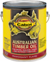 Cabot 140.0003459.007 Timber Oil, Flat, Mahogany Flame, 1 gal