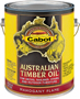 Cabot 140.0003459.007 Timber Oil, Flat, Mahogany Flame, 1 gal