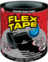 FLEX TAPE TFSBLKR0405 Waterproof Tape, 5 ft L, 4 in W, Rubber Backing