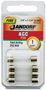 Jandorf 60626 Fast Acting Fuse, 1 A, 250 V, 35 A, 10 kA Interrupt, Glass