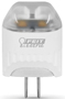 Feit Electric G8/LED LED Lamp, 120 V, 2 W, G8, Warm White Light