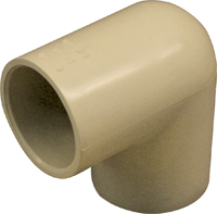 NIBCO T00125C Pipe Elbow, 1 in, 90 deg Angle, CPVC, 40 Schedule