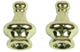 Jandorf 60102 Pyramid Finial, Brass